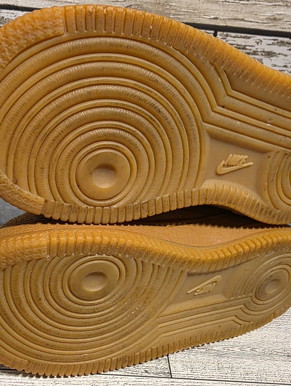 Nike Kids' Chestnut Suede High-Top Sneakers - Picture 5 of 5